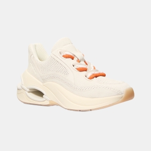 Michael Kors MICHAEL Women's Toni Lace-Up Trainer Sneakers - Cream