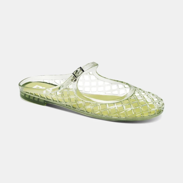 DKNY Women's Louey Mary Jane Jelly Flats - Green