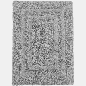 Hotel Collection 100% Cotton Reversible Bath Rug, 18" x 25", Exclusively at Macy's - Smoke
