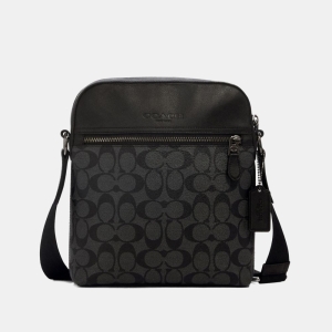 Coach Houston Flight Bag In Signature Canvas