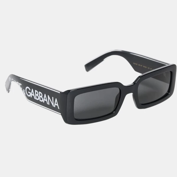 Dolce&Gabbana Dolce & Gabbana Women's Narrow Rectangle Sunglasses - Black