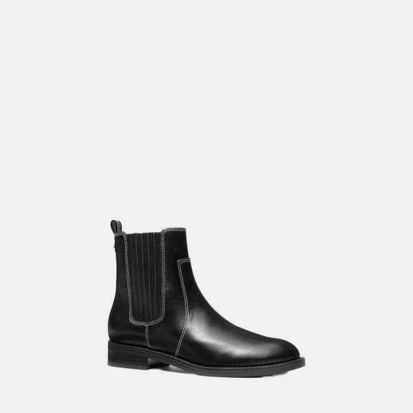 Michael Kors Outlet Ella Contrast-Stitched Chelsea Boot