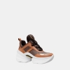 Michael Kors Outlet Olympia Signature Logo Trainer