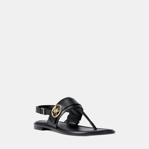 Michael Kors Outlet Carmen Sandal - BLACK
