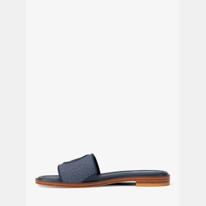 Michael Kors Outlet Carissa Denim Slide Sandal - Image 4