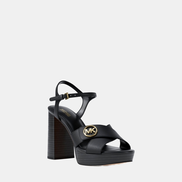 Michael Kors Outlet Hannah Platform Sandal - BLACK