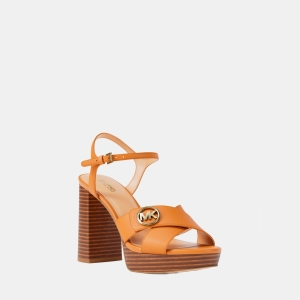 Michael Kors Outlet Hannah Platform Sandal - RADIANT ORANGE