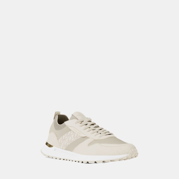 Michael Kors Outlet Jesse Mixed-Media Trainer