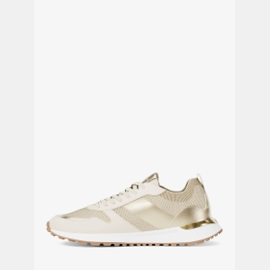 Michael Kors Outlet Jesse Metallic Stretch Knit Trainer - Image 4