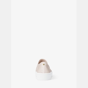Michael Kors Outlet Keaton Perforated Slip On Sneaker - LT CREAM - Image 5