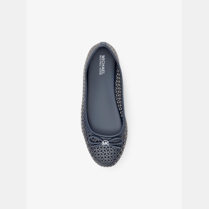Michael Kors Outlet Savannah Perforated Ballet Flat - Image 6