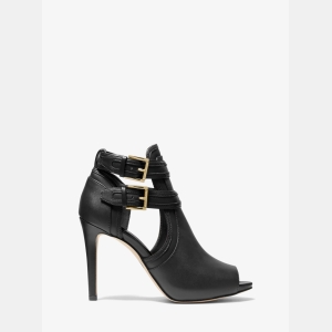 Michael Kors Outlet Blaze Open-Toe Ankle Boot - BLACK - Image 3