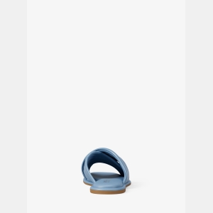 Michael Kors Outlet Portia Patent Slide Sandal - Image 5