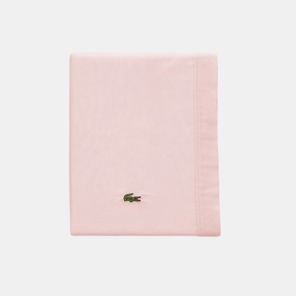 Lacoste Home Solid Cotton Percale 4-Pc. Sheet Sets - Iced Pink