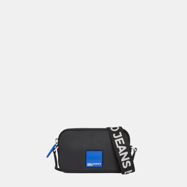 KL Jeans KLJ box logo mini crossbody bag