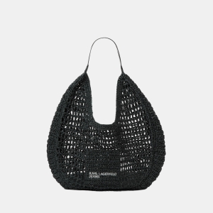KL Jeans Summery woven hobo bag