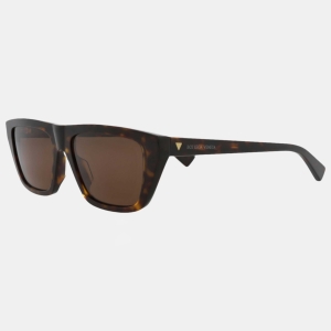 Bottega Veneta Women's Brown Sunglasses - Havana