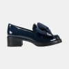 KARL LAGERFELD PARIS CAMILIA BOW LOAFER - New Navy