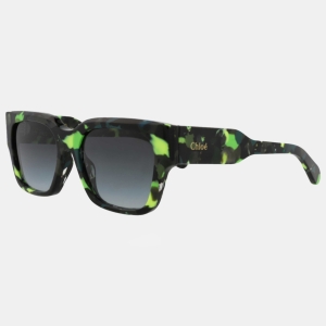 Chloe Women's Green Sunglasses