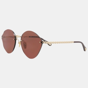 Chloe Women's Gold Sunglasses