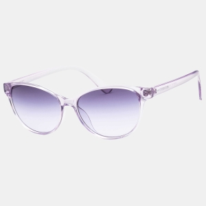 Calvin Klein Women's White Cat-Eye Sunglasses - Crystal