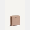DKNY PAULA SMALL ZIP AROUND WALLET - Cappuccino - Image 3