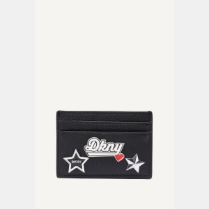 DKNY ETTA CARD CASE - Black