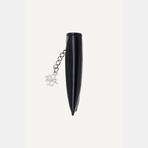 DKNY SARAH TOP ZIP CARD HOLDER - Black/Silver - Image 6