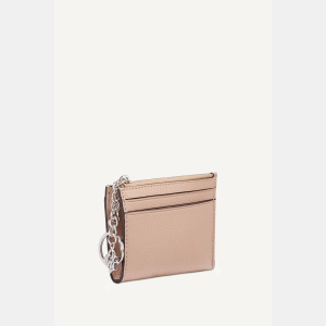 DKNY SARAH TOP ZIP CARD HOLDER - Cappuccino - Image 4