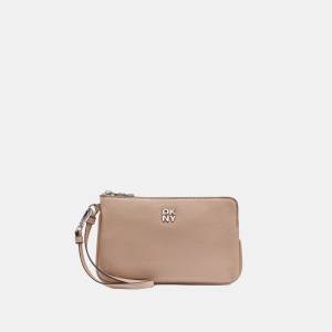 DKNY SARAH WRISTLET - Cappuccino
