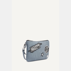 DKNY SARAH WRISTLET - Denim - Image 3