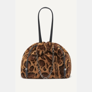DKNY HALLE TOTE - Leopard