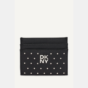 DKNY JENNY CARD CASE - Black
