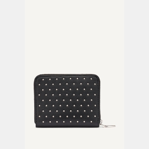 DKNY JENNY SMALL ZIP AROUND WALLET - Black - Image 4