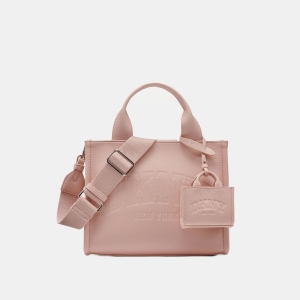 DKNY HADLEE SMALL LOGO TOTE - Pale Blush
