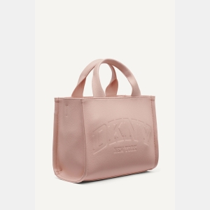 DKNY HADLEE SMALL LOGO TOTE - Pale Blush - Image 3