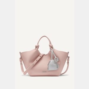 DKNY PAULA HEART SMALL COMMUTER TOTE - Pale Blush