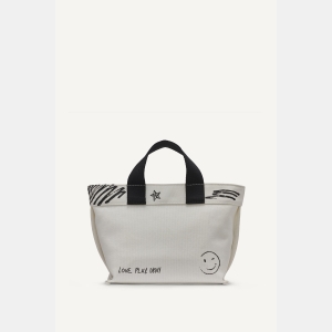 DKNY BRADY GRAFFITI LOGO CROSSBODY - White - Image 4