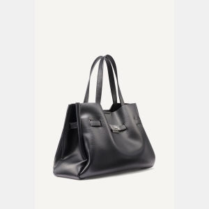 DKNY BRYAR TAXICAB SATCHEL - Black - Image 3