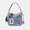 DKNY NESSA DENIM CROSSBODY BAG