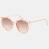 Guess Women's Sunglasses GF0428-57F-56 - Shiny Beige