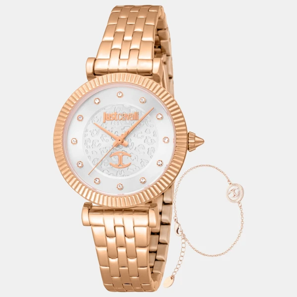 Just Cavalli Unleashed Women's Watch JC1L266M0045 - Rose Gold