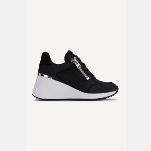 DKNY KALINA WEDGE SNEAKER - Black
