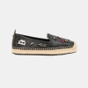KARL LAGERFELD PARIS MICHAELA CATE PINS ESPADRILLE - Black
