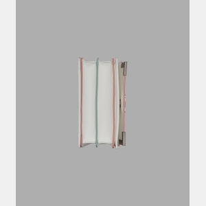 KARL LAGERFELD PARIS CAMILLE SHOULDER WITH OVERSIZED FASHION PINS - Winter White/Silver - Image 6