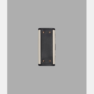 KARL LAGERFELD PARIS SAVOIE MINI CROSSBODY CANVAS - Natural/Black - Image 6