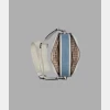 KARL LAGERFELD PARIS MAYBELLE DENIM CROSSBODY WITH DUO PIN - Light Denim - Image 5