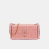 KARL LAGERFELD PARIS KOSETTE BOUCLE SHOULDER BAG - Sunkist Coral