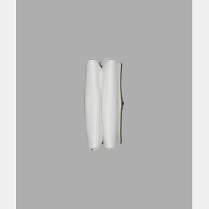 KARL LAGERFELD PARIS CHANTAYE KARL HEAD CROSSBODY - Winter White/Silver - Image 6