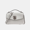 KARL LAGERFELD PARIS CHANTAYE KARL HEAD CROSSBODY - Winter White/Silver